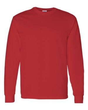Gilden Heavy Cotton Long Sleeve T-Shirt - 5400 - Image 6