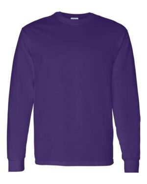 Gilden Heavy Cotton Long Sleeve T-Shirt - 5400 - Image 7
