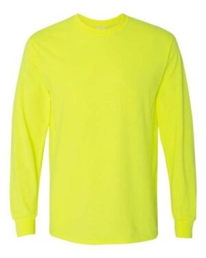 Gilden Heavy Cotton Long Sleeve T-Shirt - 5400 - Image 4