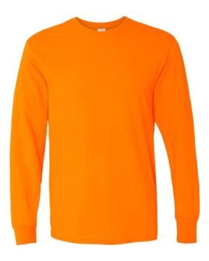 Gilden Heavy Cotton Long Sleeve T-Shirt - 5400 - Image 3