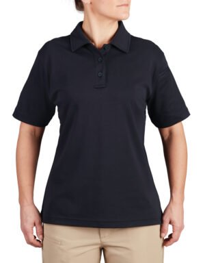 Ladies Uniform Cotton Polo - Short Sleeve F5807 - Image 3