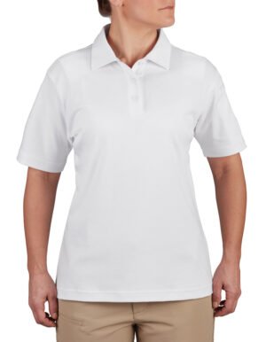 Ladies Uniform Cotton Polo - Short Sleeve F5807 - Image 2