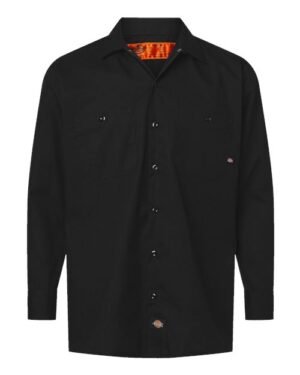 Dickies - Industrial Long Sleeve Work Shirt - L535 - Image 8