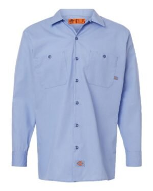 Dickies - Industrial Long Sleeve Work Shirt - L535 - Image 3