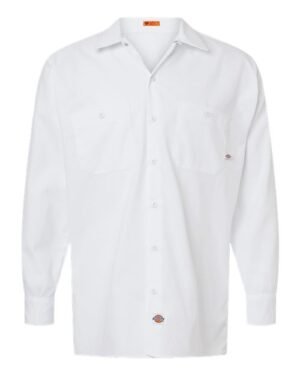 Dickies - Industrial Long Sleeve Work Shirt - L535 - Image 9