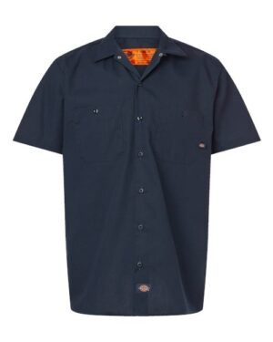 Dickies - Industrial Short Sleeve Work Shirt - S535 - Image 6