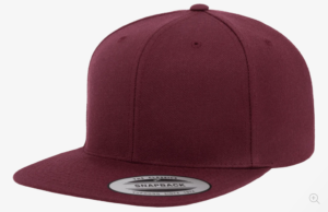 YP Premium Snapback Solid Color Cap - 6089M - Image 7