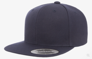 YP Premium Snapback Solid Color Cap - 6089M - Image 3