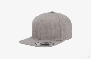 YP Premium Snapback Solid Color Cap - 6089M - Image 2