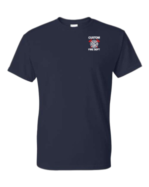 Fire Flag Custom T-shirt- Gildan DryBlend 2001 - Image 2